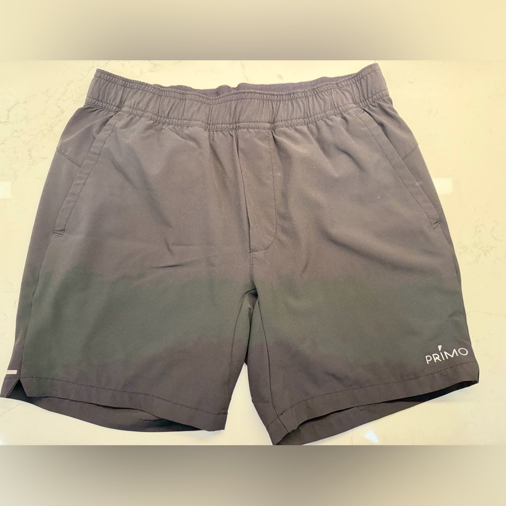 Men’s Primo Golf Black Active Shorts w Liner - Men S